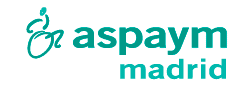 Logo: ASPAYM Madrid (Asociación de Parapléjicos y Personas con Gran Discapacidad Física de la Comunidad de Madrid)